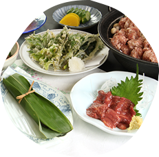 旬の素材の料理