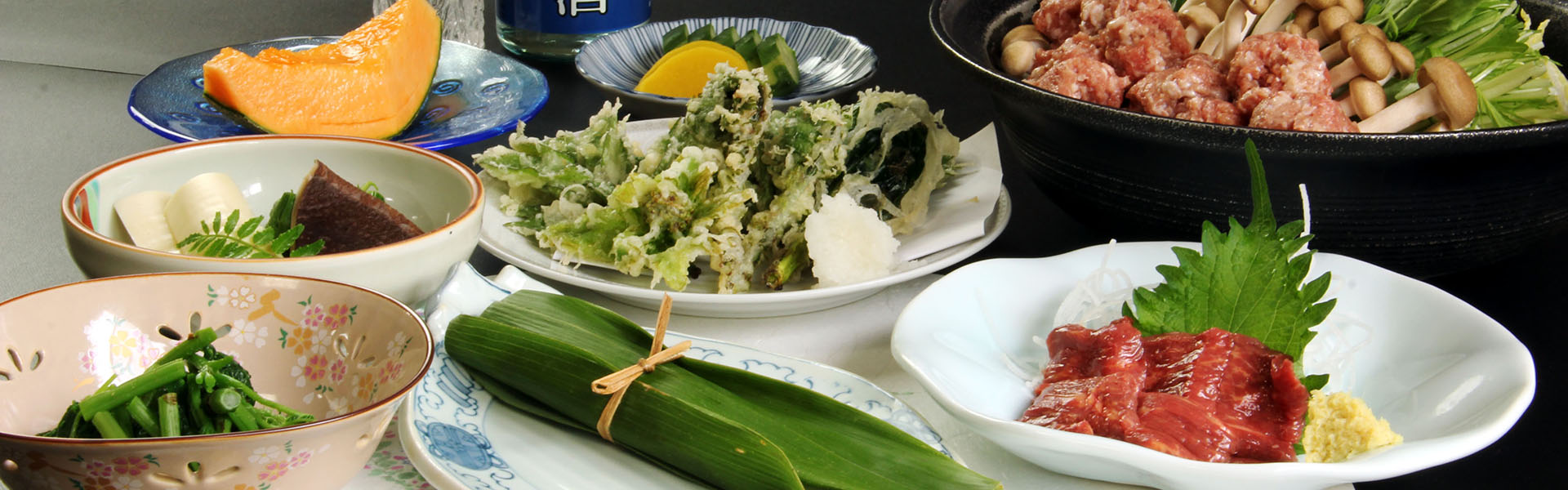 旬の素材の使った料理